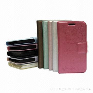 Wallet PU leather phone case for Samsung galaxy s4 9500, pattern